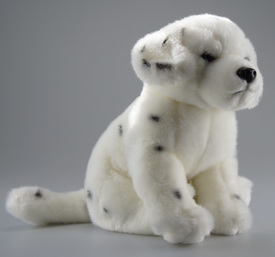 Siddende Dalmatiner teddy 24 cm.